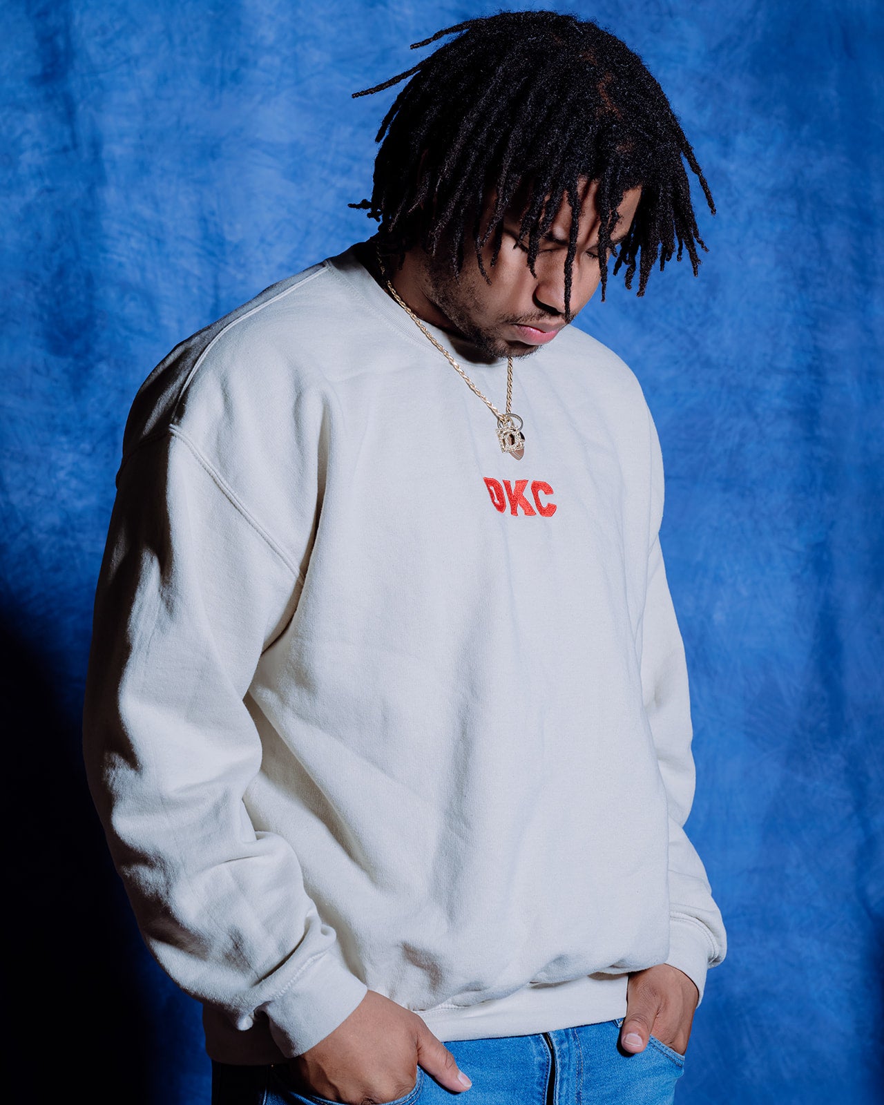 The 1KC Gold Stitched Crewneck Sweatshirt