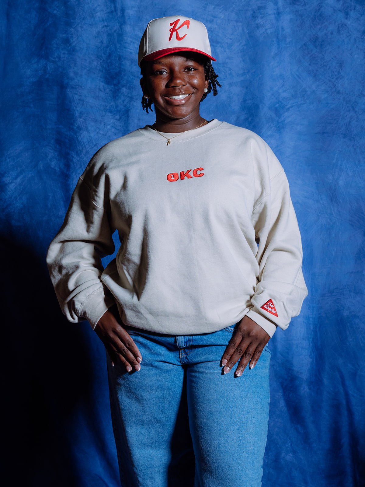 The 1KC Gold Stitched Crewneck Sweatshirt – One Kingdom Church